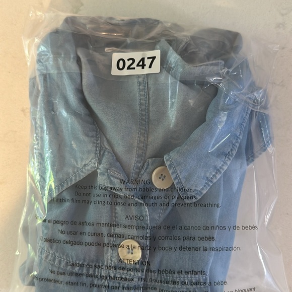 EUC MNG Casual chambray 100% Lyocel dress. Size 4 - Picture 15 of 15